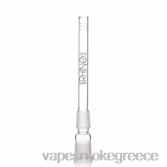 Vape Greece White Rhino 19/19 γυαλί κάτω στέλεχος 5,5 ιντσών